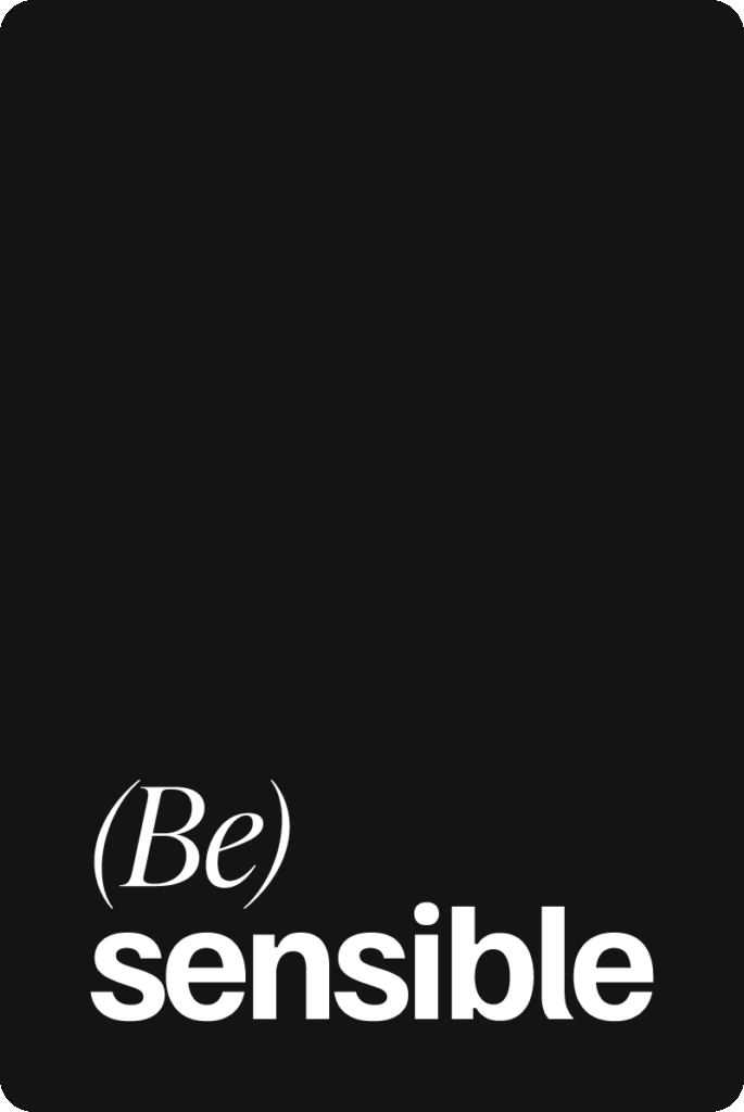besensible logo noir